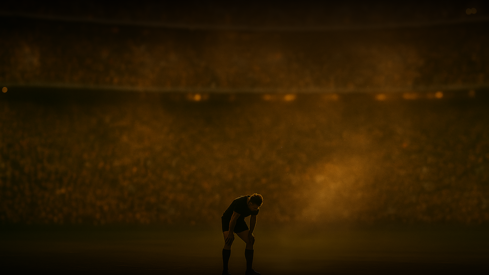 Athlete silhouette